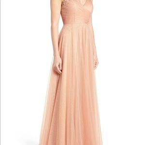 Anthropologie x BHLDN Brielle Appliqué Gown
